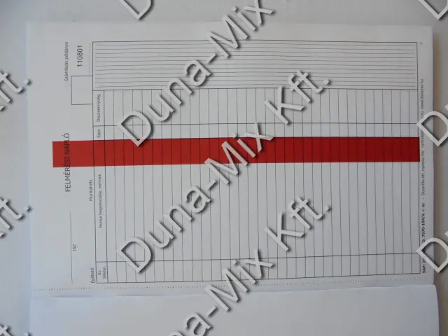 Felmérési napló